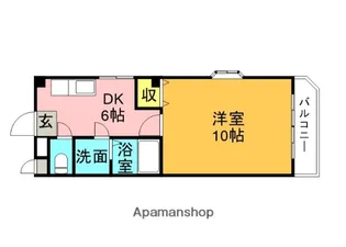 アーバンノエル【308号室】の間取り