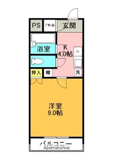 サウスコーポ【3階】の間取り
