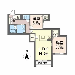 グリナージュ【1階】の間取り