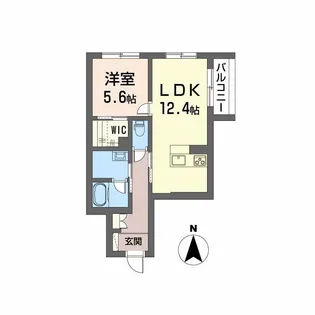 グリナージュ【2階】の間取り