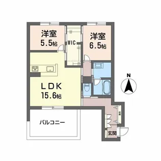 グリナージュ【1階】の間取り