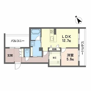 SHAMAISON グランフィリア【3階】の間取り