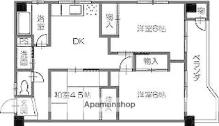 光洋ビル【5階】の間取り
