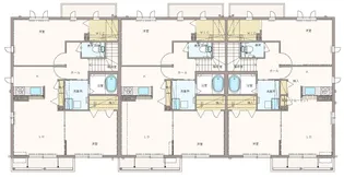 プロヌーブ中島田【1階】の間取り