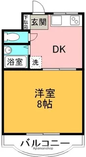 ロイヤルグレイスコーポAYA【503号室】の間取り