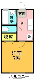 高畑荘【101号室】の間取り