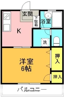 グラン香美【202号室】の間取り