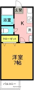 東王子荘【1階】の間取り
