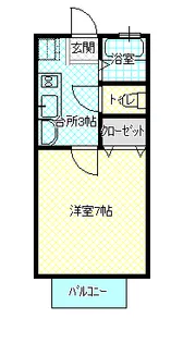 うるし畑荘【2階】の間取り