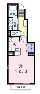 ヴェル ドゥーラ【1階】の間取り