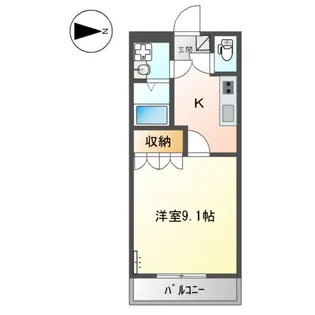 ポラリスシャイン【2階】の間取り