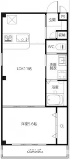 ピース・スクエア鴨島【1階】の間取り