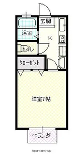 東王子荘【1階】の間取り