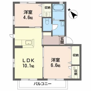シャーメゾンソレイユ C棟【1階】の間取り