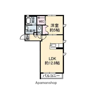 シャーメゾンツインズ【B-205号室】の間取り