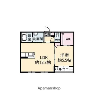 シャーメゾンツインズ【A-202号室】の間取り