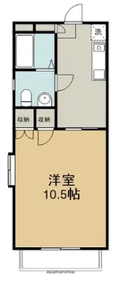 アクティパレス【205号室】の間取り