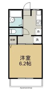 ダイガク館【203号室】の間取り