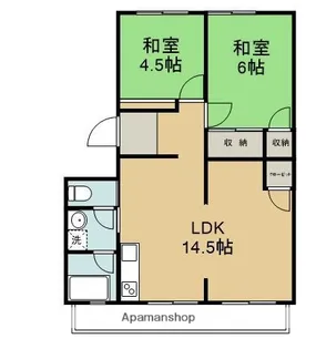 辻マンション【106号室】の間取り