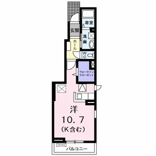 ランプリール【1階】の間取り