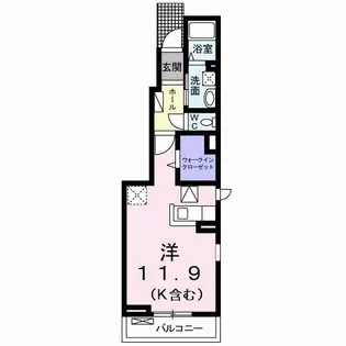 サンフラワー【1階】の間取り