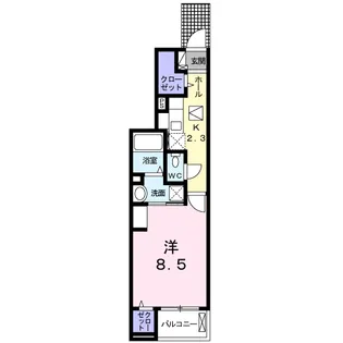 セントラルレジデンスS【1階】の間取り