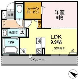 ハコマルシェ【1階】の間取り