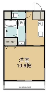 チェスターコート蔵本【1階】の間取り
