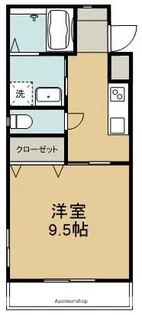 チェスターコート蔵本【303号室】の間取り