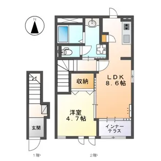 ルミナス【2階】の間取り