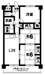 アマデトワール【1-305号室】の間取り