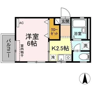 山城TOC【2階】の間取り
