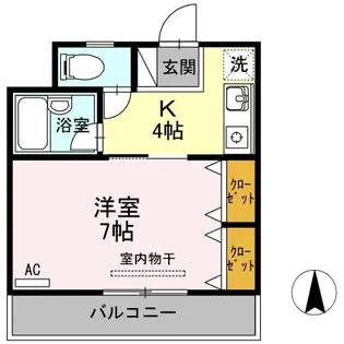 ルミナスコート【3階】の間取り