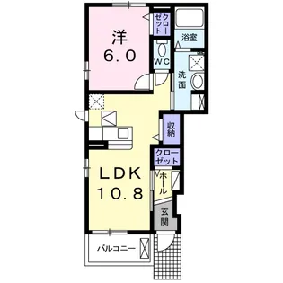 エトワール・K【1階】の間取り
