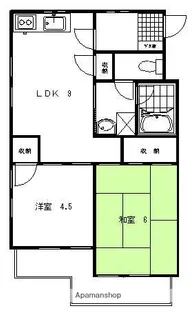 メゾンSATO【101号室】の間取り