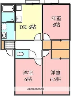 アネシスコート A・B・C棟【2階】の間取り