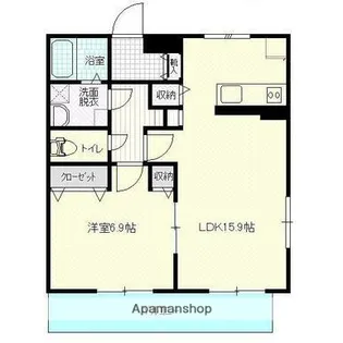 サンモールⅡ【2階】の間取り