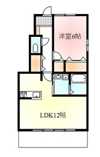 リッセン【1階】の間取り