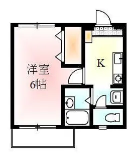 カーサ仏生山【303号室】の間取り