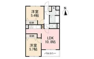 SUNMALL太田【1階】の間取り