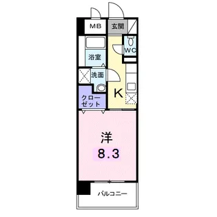 デイ ドリーム【1階】の間取り