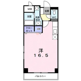 エトワール【3階】の間取り