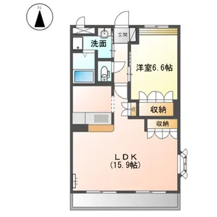 マーヴェラス・N【2階】の間取り