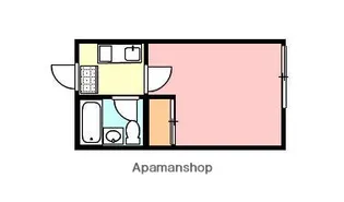 扇町マンション【2階】の間取り