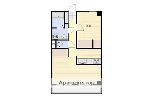 ラ・トゥール林道【405号室】の間取り