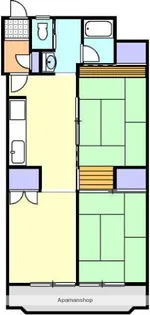 岩藤マンション【308号室】の間取り