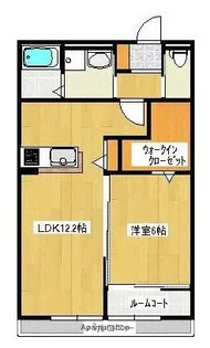 コンフォートヒルズ【106号室】の間取り