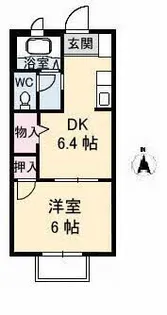 フォブール高崎【2階】の間取り