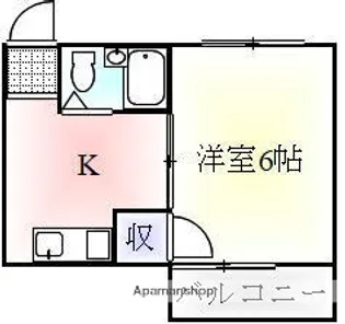 ローズガーデン【4階】の間取り