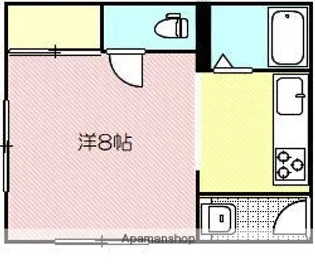 STONE HOUSE【201号室】の間取り